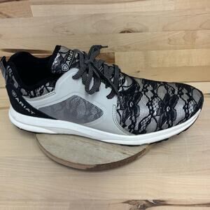 ARIAT Fuse Black Lace Trainers W8.5B
